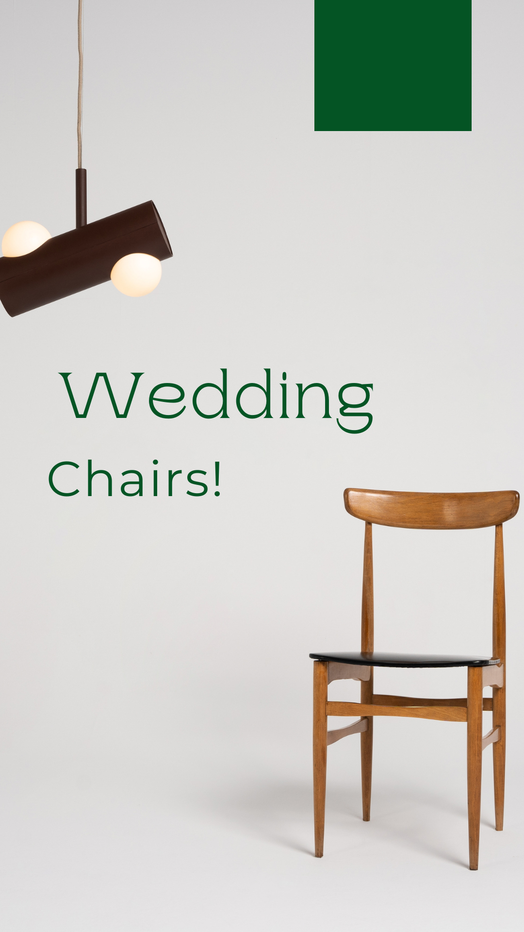 Wedding chairs